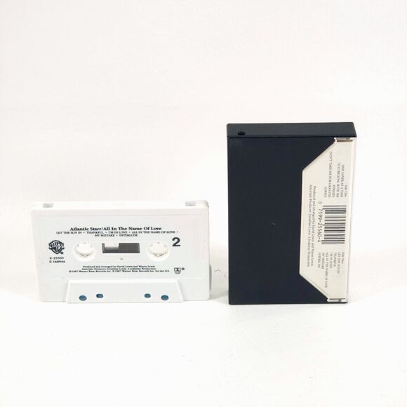 2 Atlantic Starr Cassettes All In The Name of Love & Secret Lovers The Best‎ Of - Picture 7 of 10